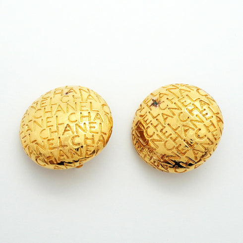 Earrings Gold-Tone Metal