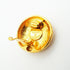 Earrings Gold-Tone Metal