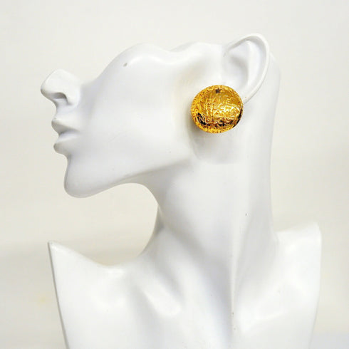 Earrings Gold-Tone Metal