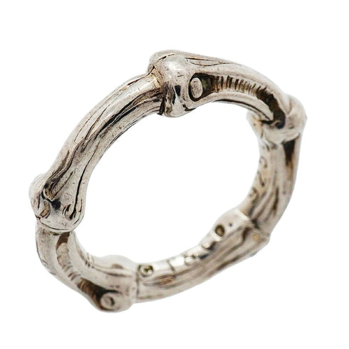 Bamboo Ring Sterling Silver