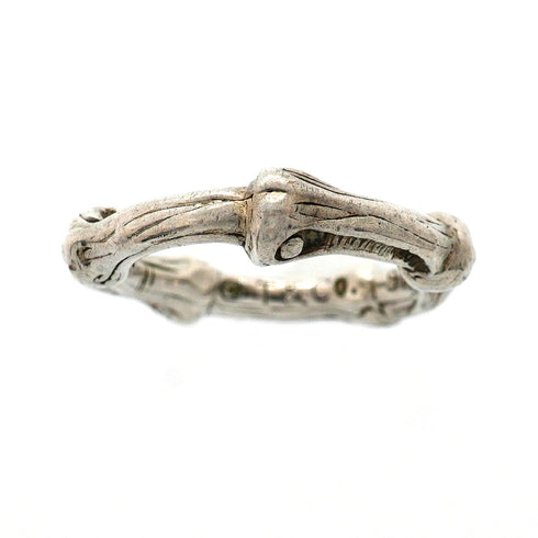 Bamboo Ring Sterling Silver