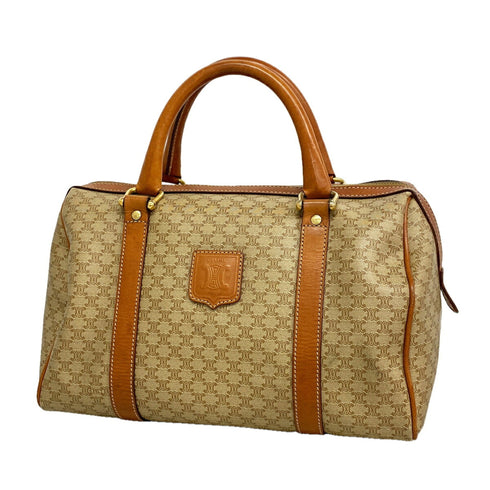 Boston Bag Triomphe Coated Canvas Medium