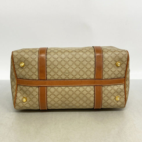 Boston Bag Triomphe Coated Canvas Medium