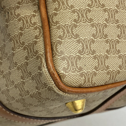 Boston Bag Triomphe Coated Canvas Medium