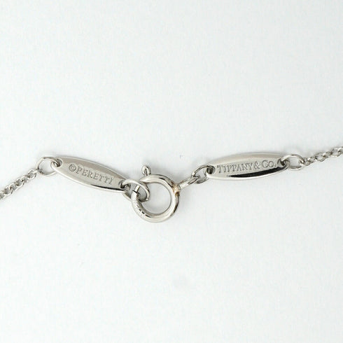 Elsa Peretti Diamonds By The Yard Pendant Necklace Platinum and Diamond