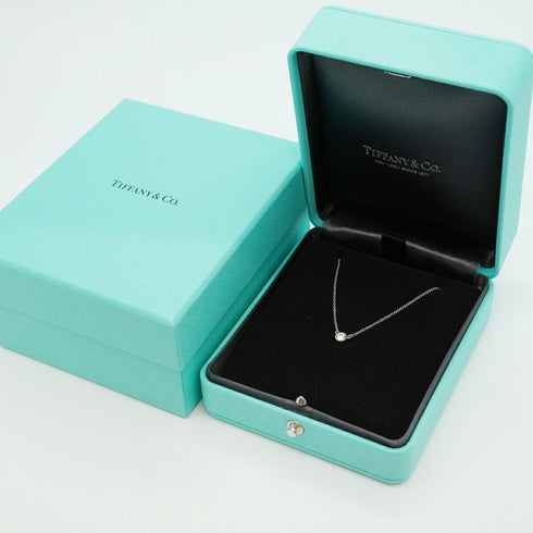 Elsa Peretti Diamonds By The Yard Pendant Necklace Platinum and Diamond