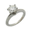 Solitaire Ring Platinum with Diamond