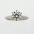Solitaire Ring Platinum with Diamond