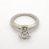 Solitaire Ring Platinum with Diamond