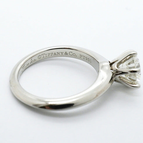 Solitaire Ring Platinum with Diamond