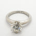 Solitaire Ring Platinum with Diamond
