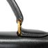 Kelly Handbag Black Box Calf with Gold Hardware 32