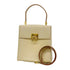 Gancini Convertible Top Handle Bag Leather Mini