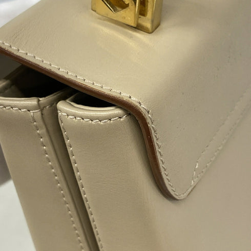 Gancini Convertible Top Handle Bag Leather Mini