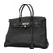 Birkin Handbag Black Togo with Palladium Hardware 35