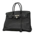 Birkin Handbag Black Togo with Palladium Hardware 35