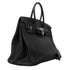 Birkin Handbag Black Togo with Palladium Hardware 35