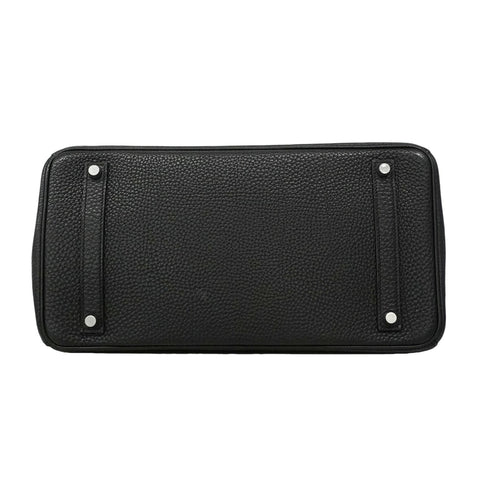 Birkin Handbag Black Togo with Palladium Hardware 35