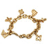 Chain Heart Bracelet Gold