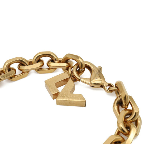 Chain Heart Bracelet Gold