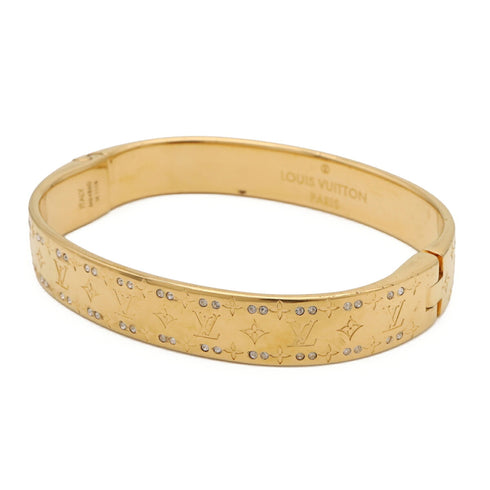 Nanogram Strass Bracelet Gold and Rhinestone
