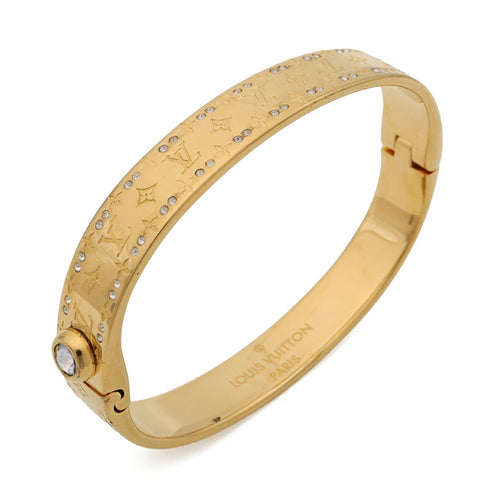Nanogram Strass Bracelet Gold and Rhinestone