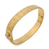 Nanogram Strass Bracelet Gold and Rhinestone