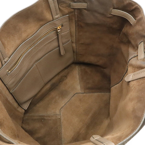 Phantom Tie Cabas Tote Leather Medium