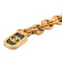 CC Logo Bracelet Gold-Tone Metal