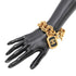 CC Logo Bracelet Gold-Tone Metal