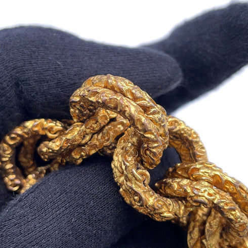 CC Logo Bracelet Gold-Tone Metal