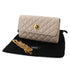 Icon Wallet on Chain Quilted Leather