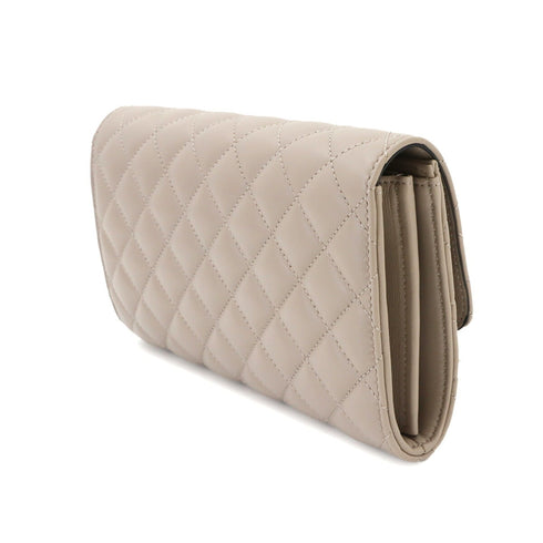 Icon Wallet on Chain Quilted Leather