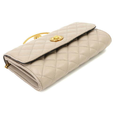 Icon Wallet on Chain Quilted Leather