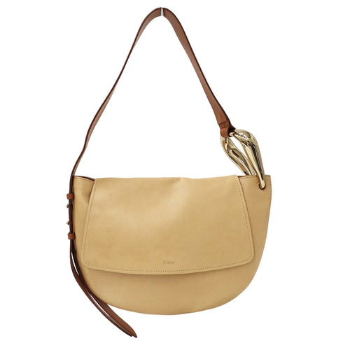 Kiss Flap Hobo Leather Medium