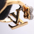 Ring Gold and Metal and Rhinestone
