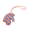 Gigi Savannah Charm Agneau Milo Blue Orange Pink Handbag Charm