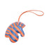 Gigi Savannah Charm Agneau Milo Blue Orange Pink Handbag Charm