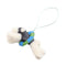 Buddy Charm Agneau Milo and Leather Blue Nuit Green Navy Handbag Charm