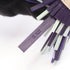 Charm Agneau Milo and Epsom Leather Green Multi-color Purple Handbag Charm
