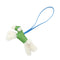 Charm Agneau Milo and Leather Blue Blue Hydra Green White Handbag Charm