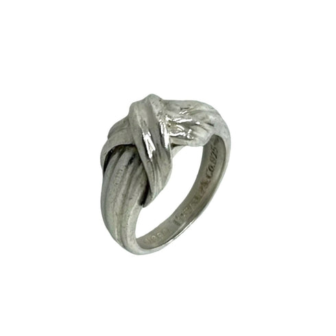 Vintage Signature Cross Ring Sterling Silver