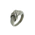 Vintage Signature Cross Ring Sterling Silver