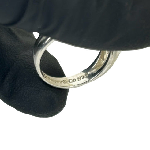 Vintage Signature Cross Ring Sterling Silver