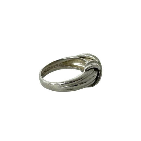 Vintage Signature Cross Ring Sterling Silver