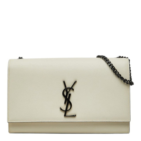 Classic Monogram Crossbody Bag Grainy Leather Medium
