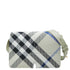 Snip Shoulder Bag Check Jacquard with Leather