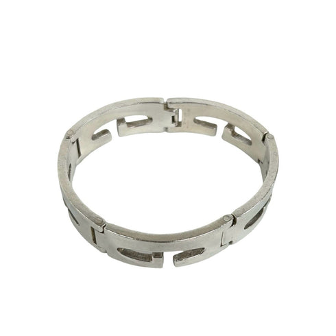 Cutout G Bracelet Sterling Silver