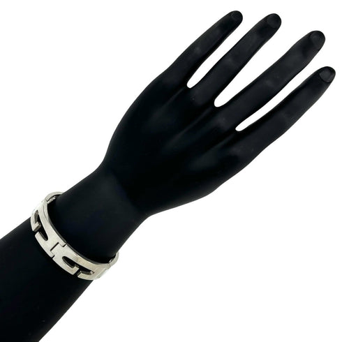 Cutout G Bracelet Sterling Silver