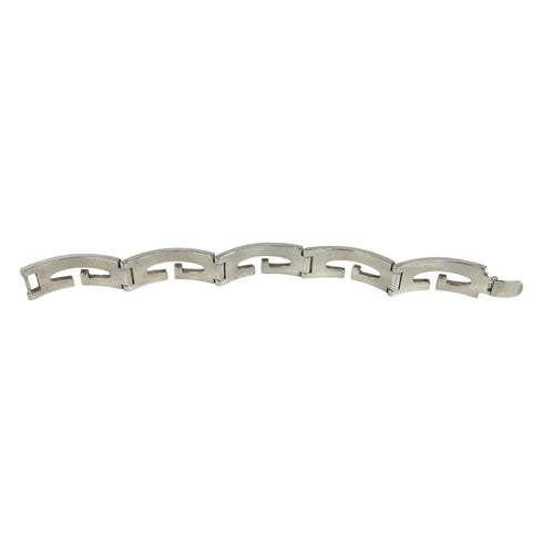 Cutout G Bracelet Sterling Silver